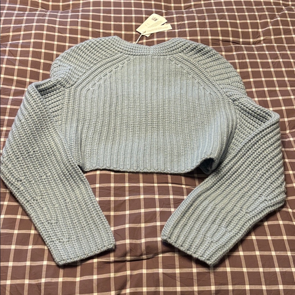 BNWT VINCE lofty ribbed bolero - Picture 8 of 8